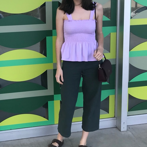 ANTHROPOLOGIE | Lilac Sivan Smocked Top - Picture 5 of 5